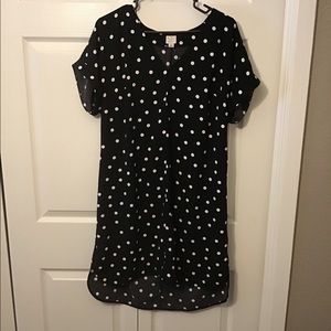 NWOT A NEW DAY Polkadot Dress L